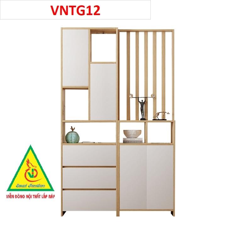 TỦ TRANG TRÍ KIÊM VÁCH NGĂN PHÒNG VNTG12_ Nội thất lắp ráp Viendong Adv