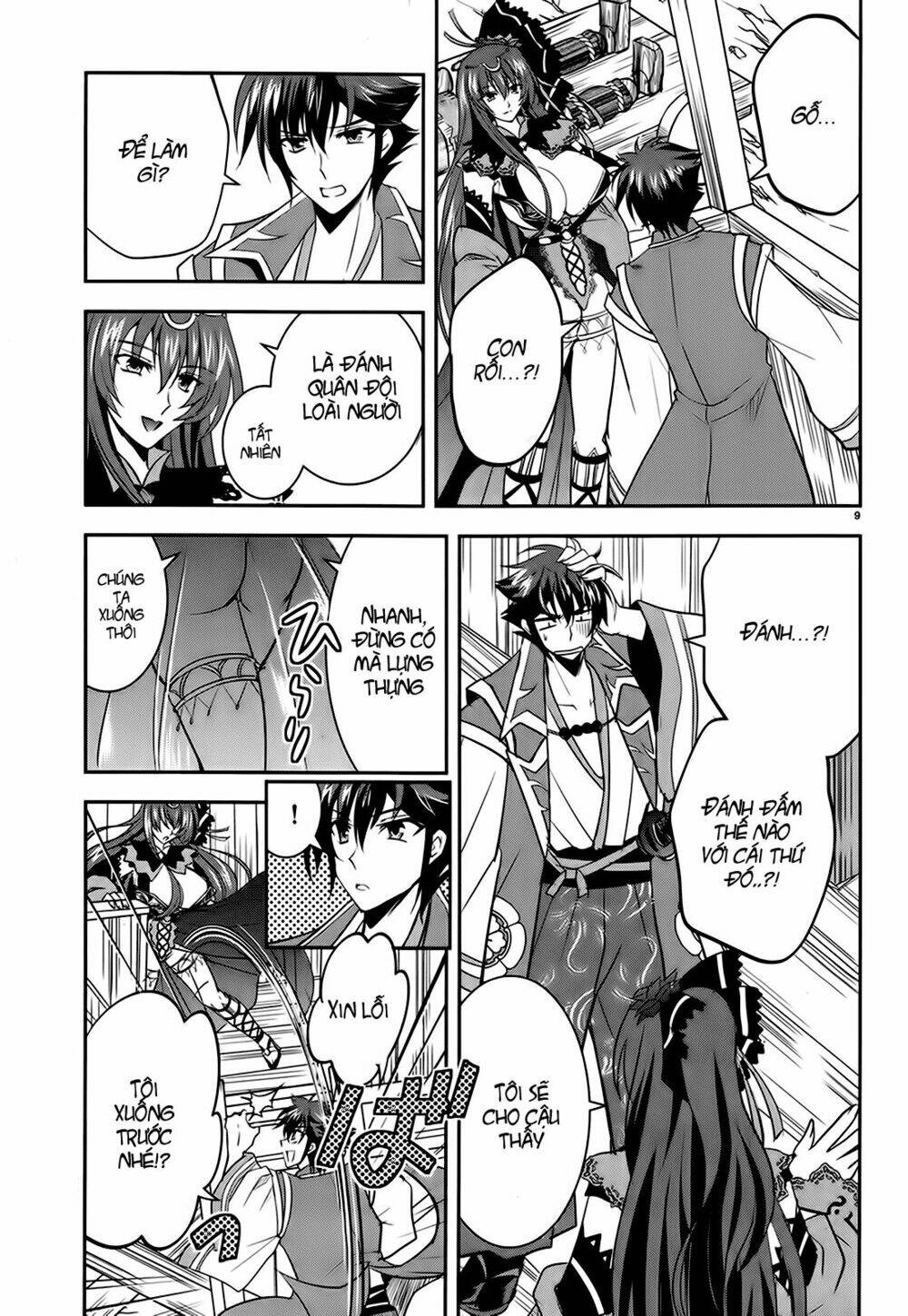 lạc vào thế giới phù thủy chapter 5 9