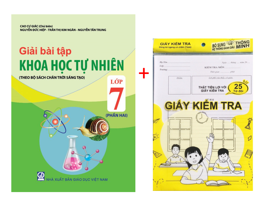 Sách - Giải bài tập Khoa học tự nhiên lớp 7 - phần hai