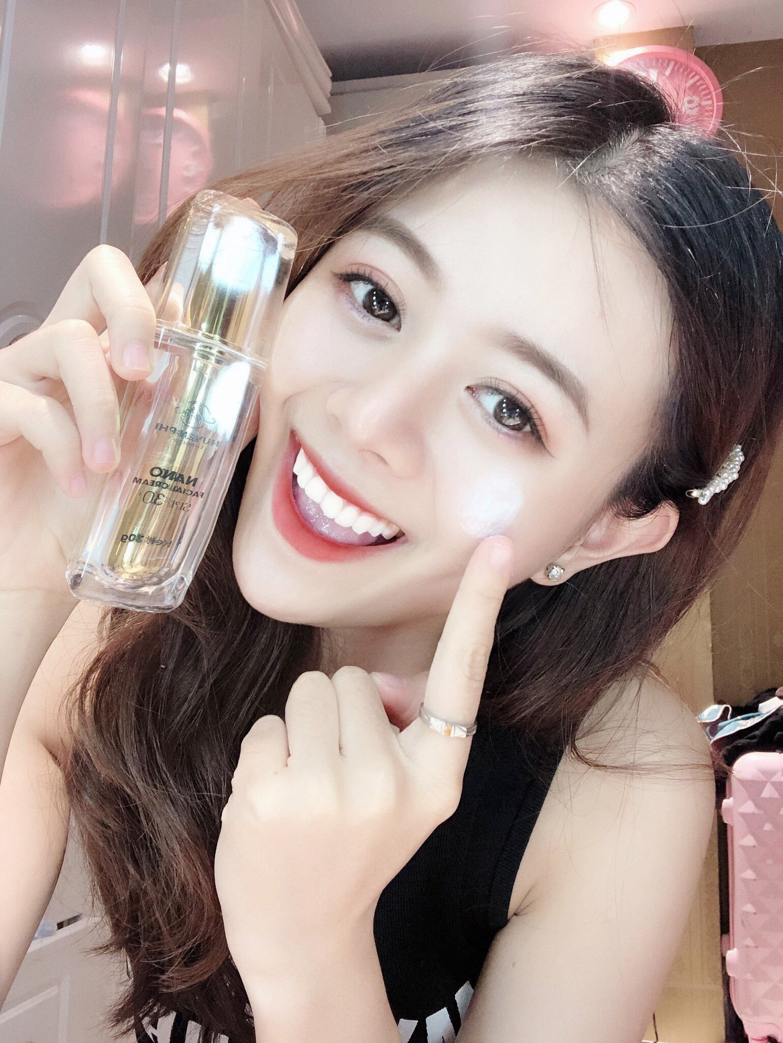 Nano Facial Cream Kem Face Nano Huyền Phi Cosmetics Chăm sóc da Dưỡng ẩm Dưỡng trắng Làm mềm da 