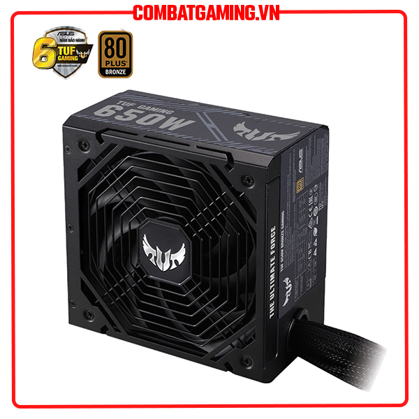 Nguồn Máy Tính Asus Tuf Gaming 650W 80 Plus Bronze Non Modular - Hàng Chính hãng