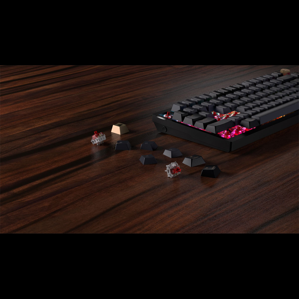 Bàn phím Corsair K65 Plus Wireless - 75% RGB Mechanical Keyboard_Mới, hàng chính hãng