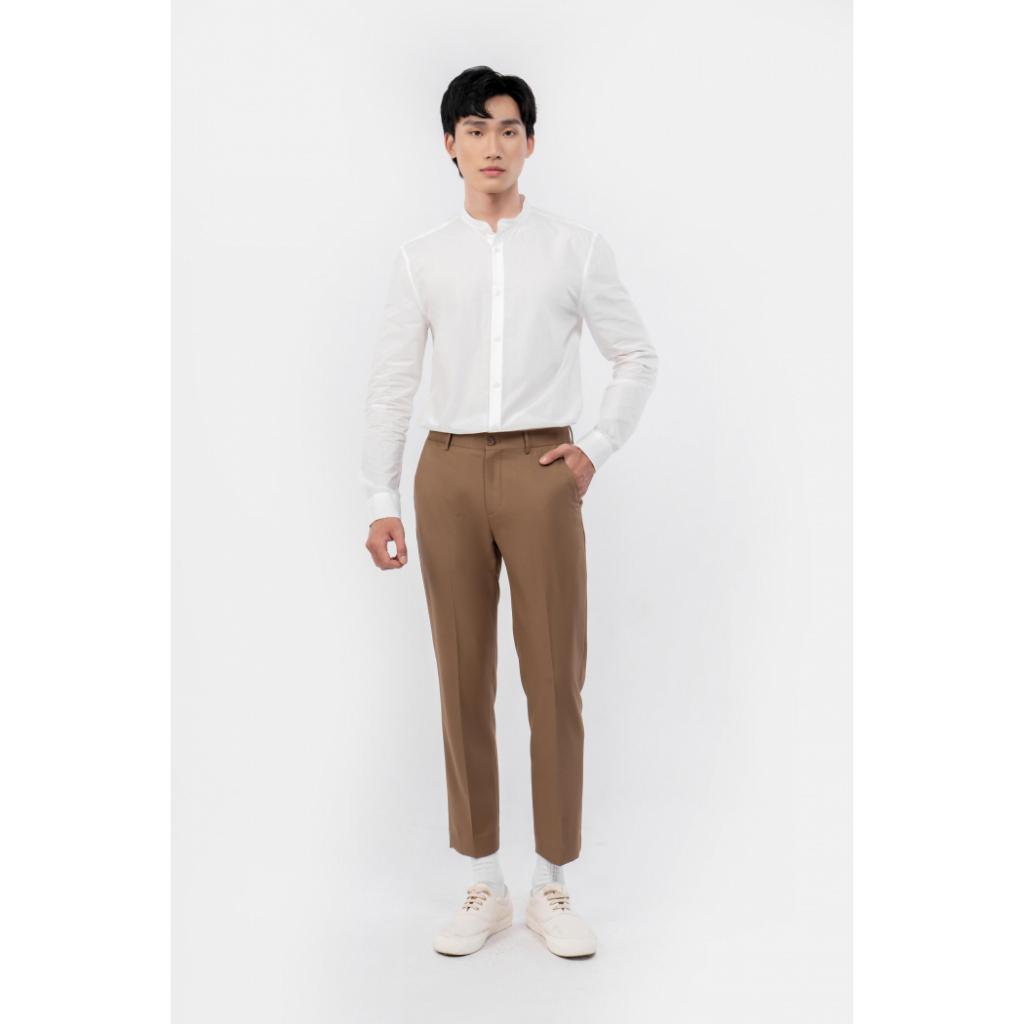 Quần Tây Nam Lửng Nano Form Slim Crop - 10S22PFO011 | LASTORE MENSWEAR