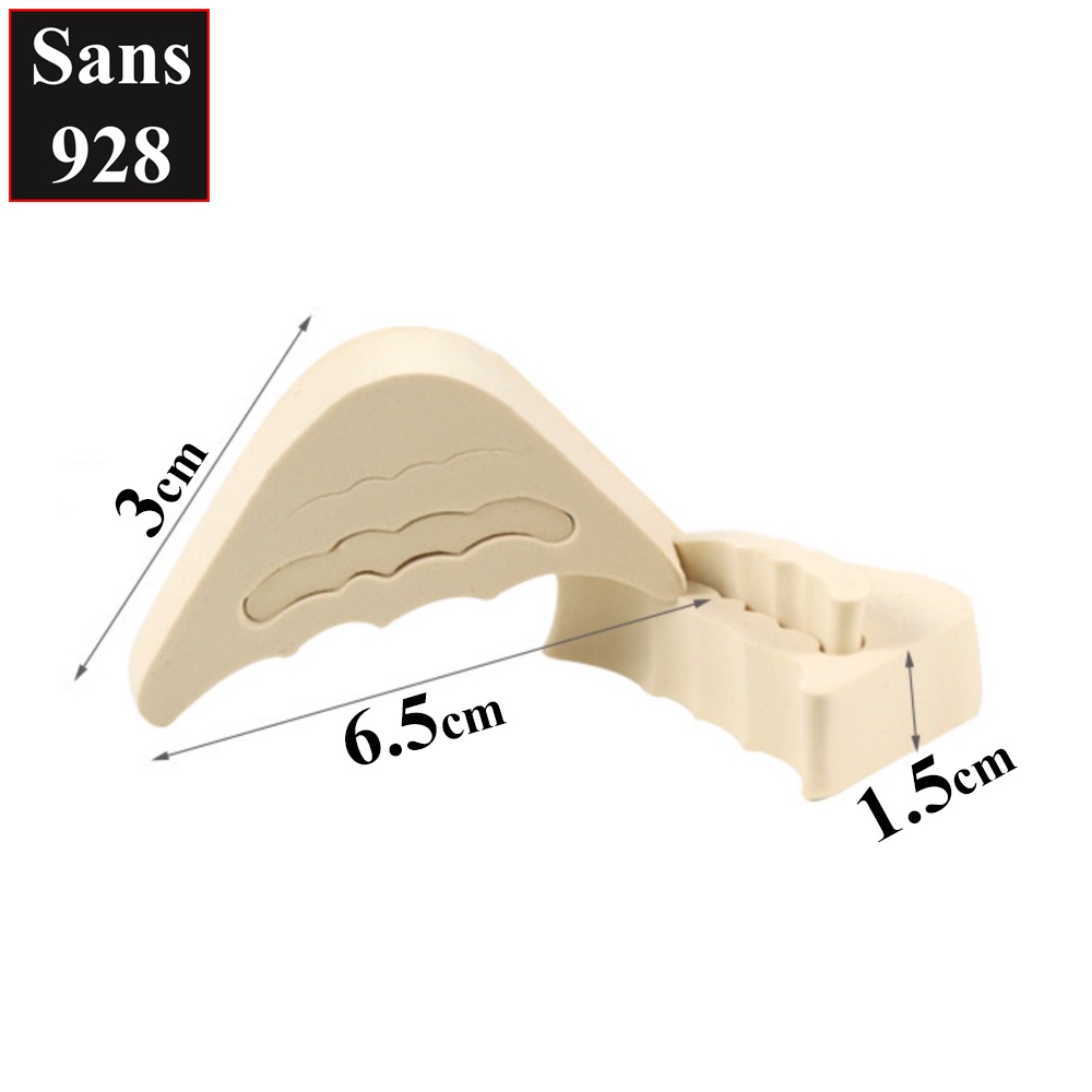 Miếng lót mũi giày cao gót Sans928 đệm lot giầy độn su non chống rộng trơn trượt nứt da đau giảm size êm chân