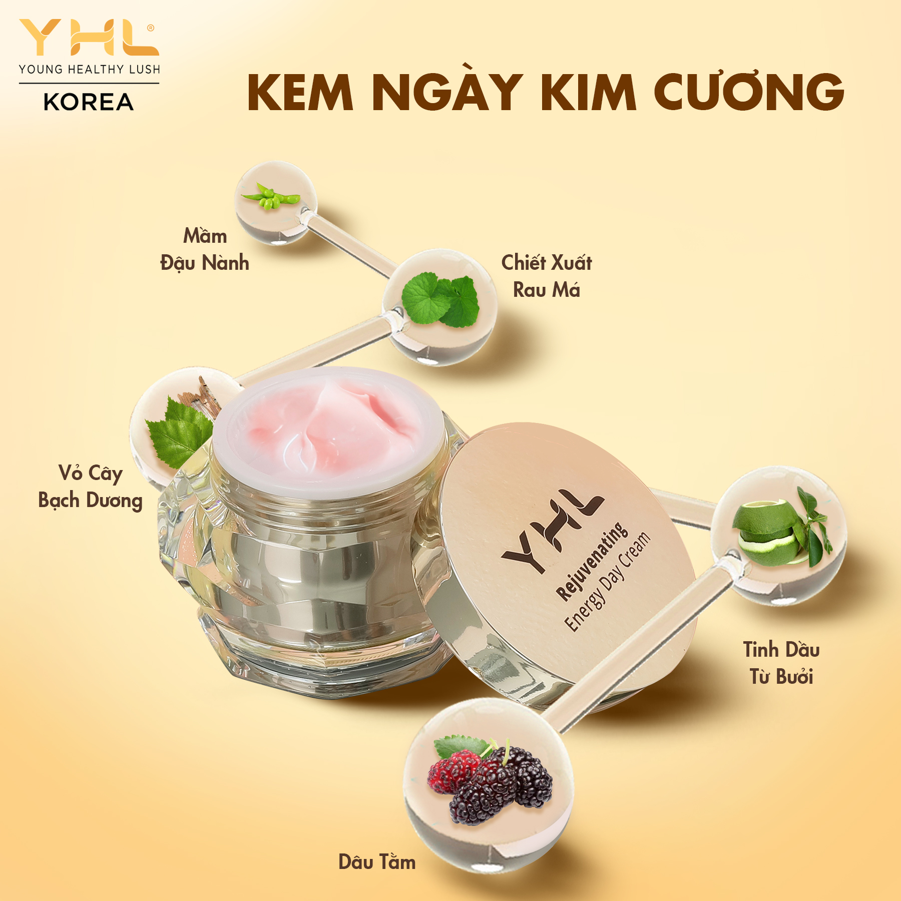 Kem Dưỡng Da Ban Ngày Hàn Quốc YHL