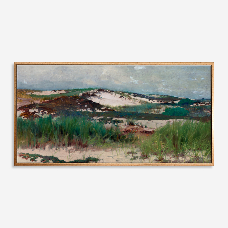 Nantucket Sand Dune – Tranh in canvas trang trí treo tường danh hoạ nổi tiếng thế giới  (70×140 cm)