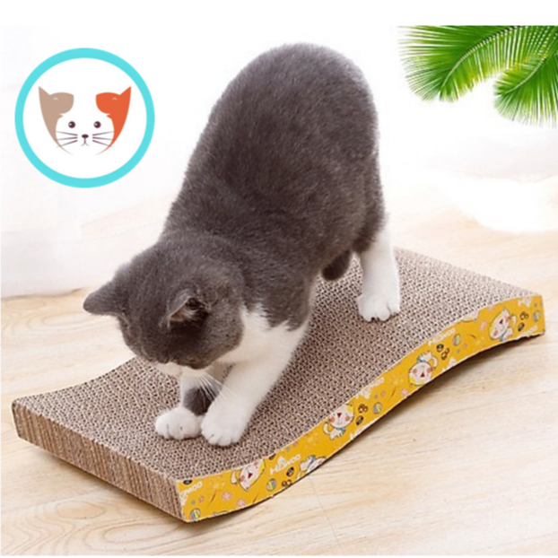 BÀN CÀO MÓNG CHO MÈO SIZE 40CM GIÚP MÈO GIẢM CĂNG THẲNG, CHỐNG CÀO PHÁ ĐỒ