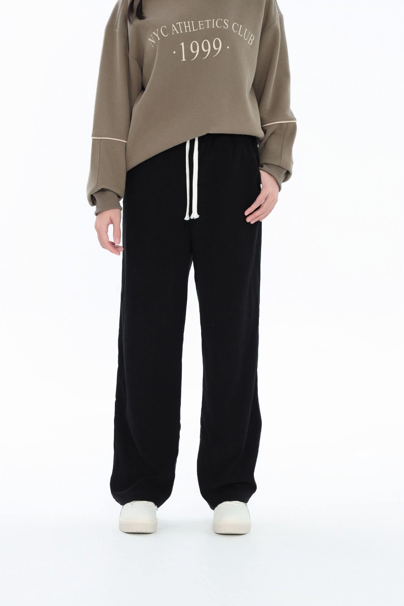 Quần dài dệt kim ống suông cạp chun teen girl CHIHO TJO402R size XS-L