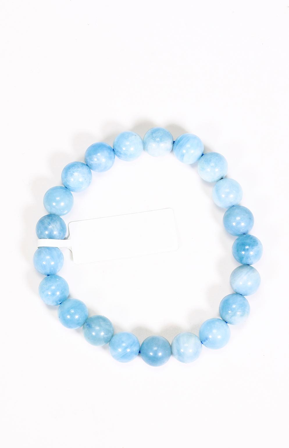 Vòng tay đá aquamarine mệnh thủy, mộc - Ngoc Quý Gemstones