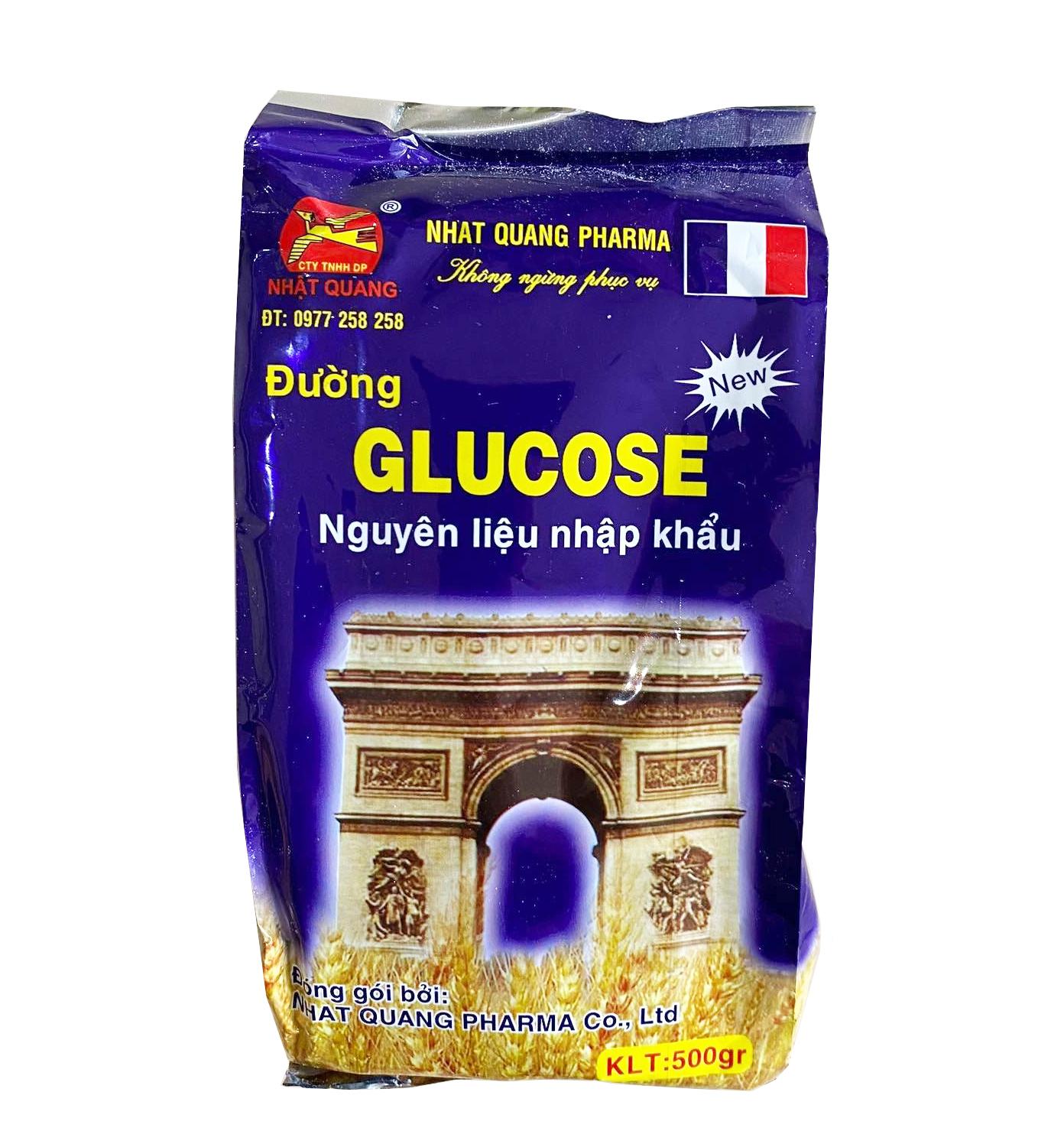 Đường glucose túi 500g- giúp giải độc, thanh nhiệt, giảm mệt mỏi