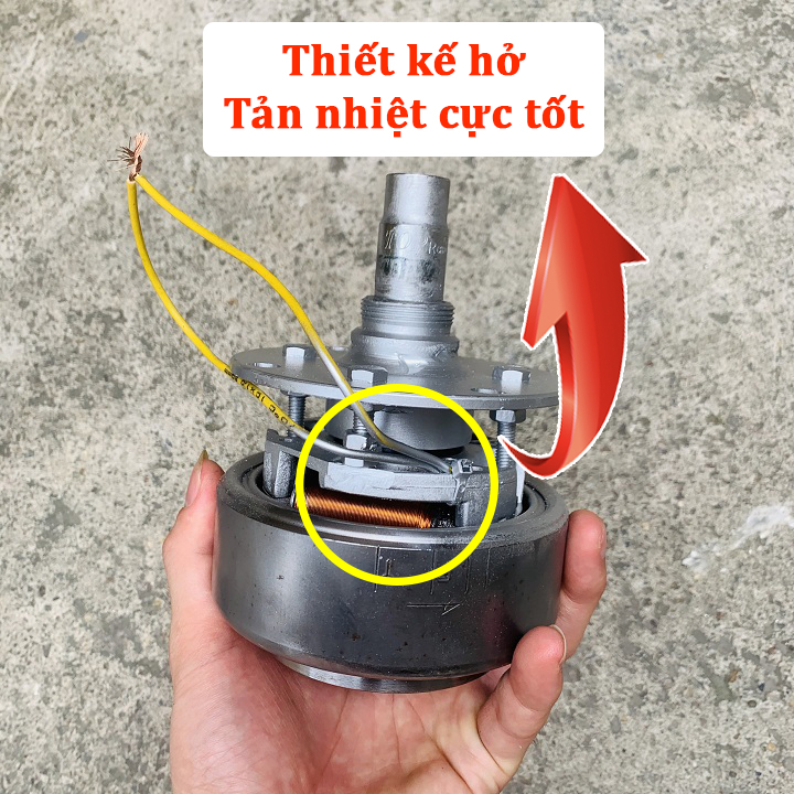 Củ Phát Điện Chạy Trên Xe Máy