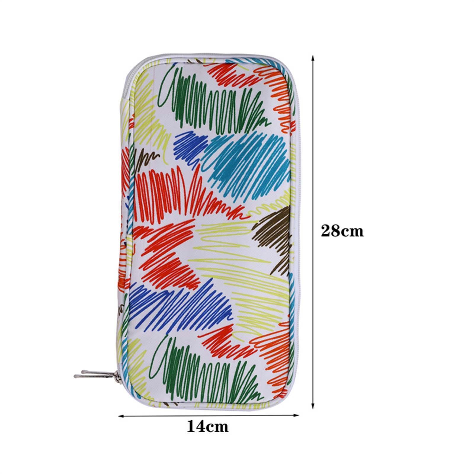 Knitting  Case Portable Travel Crochet Hooks Storage Bag Organizer Empty