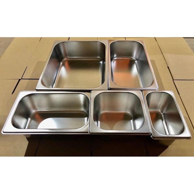 Khay Inox Đựng Topping, Thạch Trà Sữa