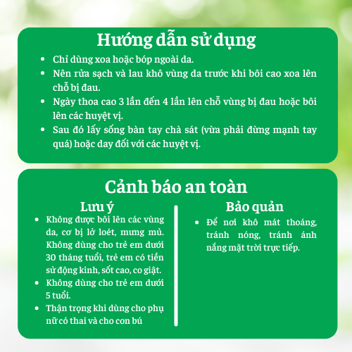 Cao Xoa Bóp Bạch Hổ Hoạt Lạc Cao