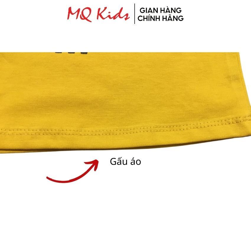 Áo thun bé trai size đại 21_40kg áo phông đại cồ bé trai chất liệu cotton thoáng mát