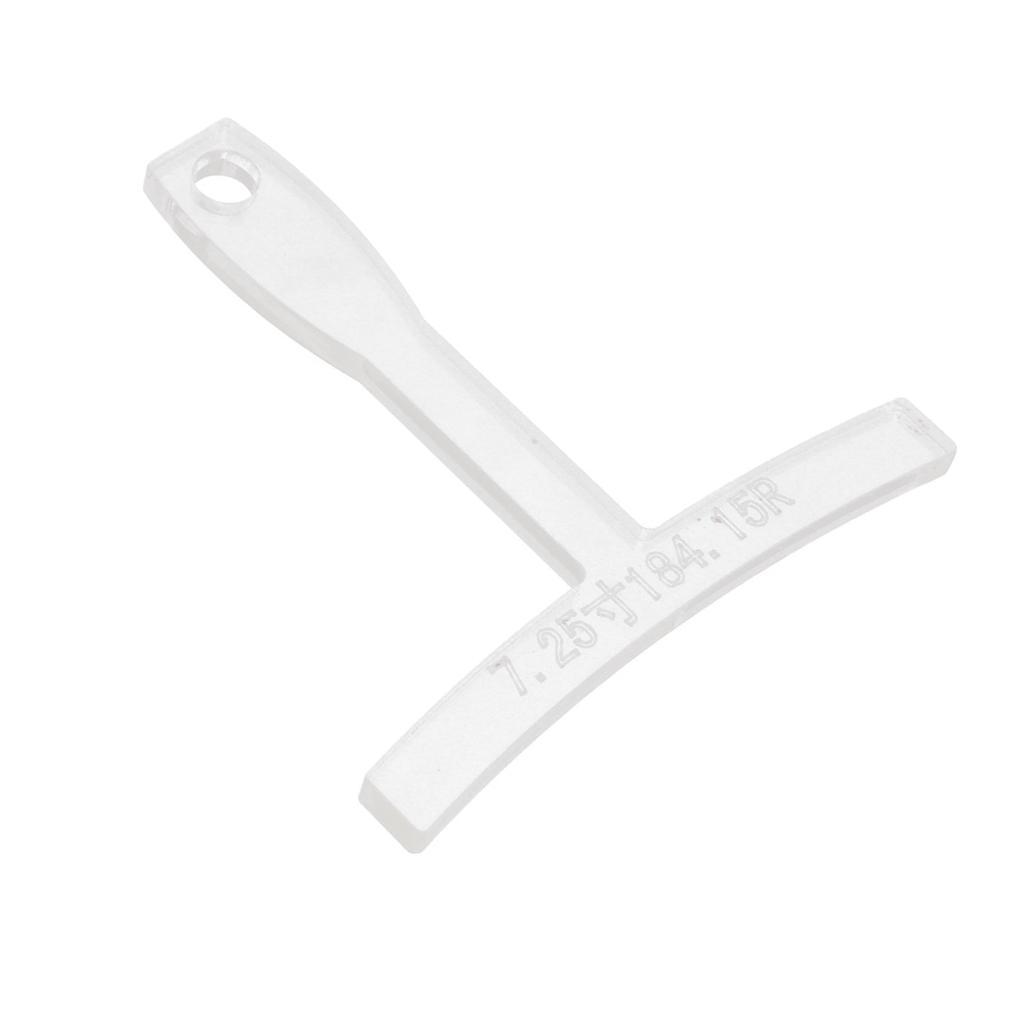Electric Acoustic Guitar Bass Fingerboard Ruler Fret Ruler Luthier Tool