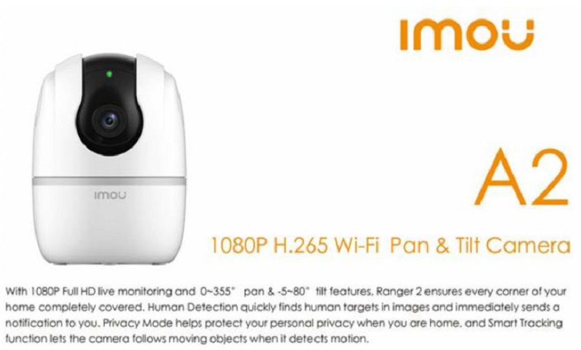 Bộ Sản Phẩm Camera IP Dahua Imou A22EP 2.0mp và Thẻ Nhớ Sandisk 32Gb - Hàng Chính Hãng