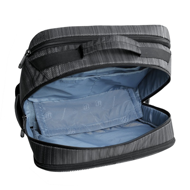 [CHÍNH HÃNG] Balo laptop 17 inch Simplecarry MK4 thiết kế 2 tầng độc đáo, có đến 26 ngăn khác nhau chất vải chống thấm tốt bảo hành 10 năm