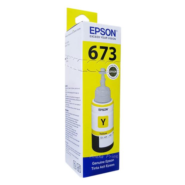 Mực in Epson T673 Yellow Ink Bottle (C13T673400) - Hàng Chính Hãng