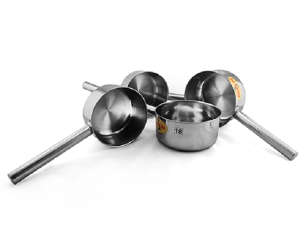 Gáo Múc Nước Inox 304 Nhập Khẩu Thành Đô Đường Kính Miệng 16cm, Chiều Dài Cán 30cm