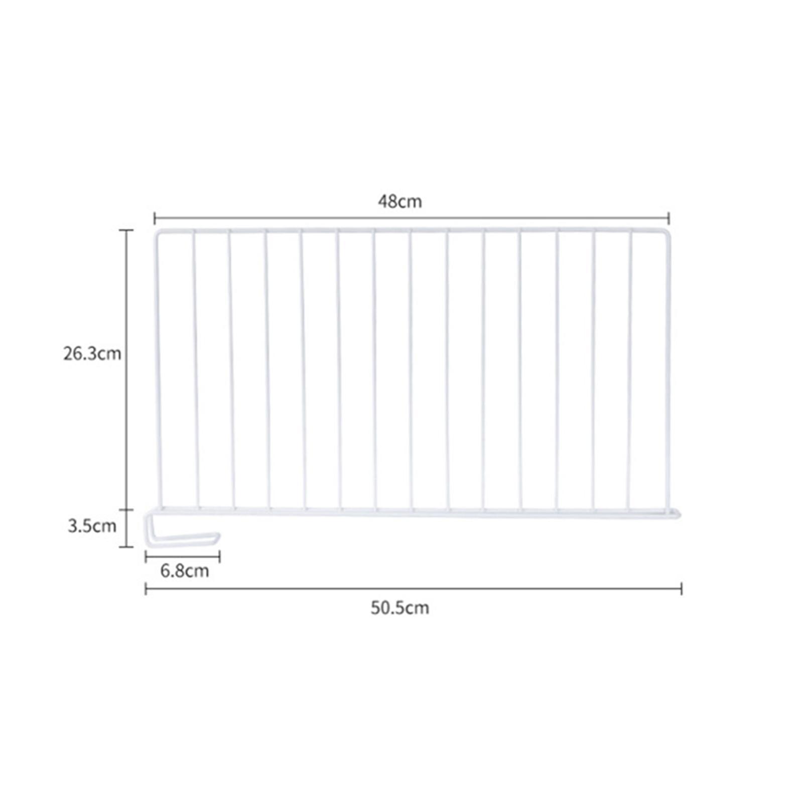 Closet Shelf Divider Bedroom Organization Closet Separator for Bathroom Home