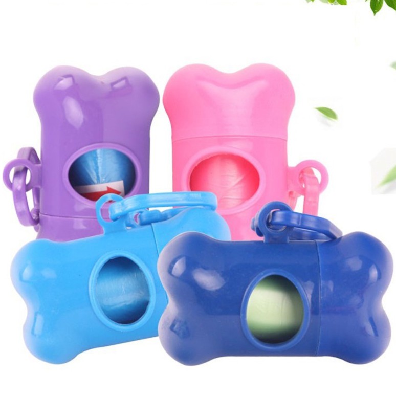HỘP ĐỰNG TÚI RÁC HÌNH XƯƠNG MINI CHO THÚ CƯNG