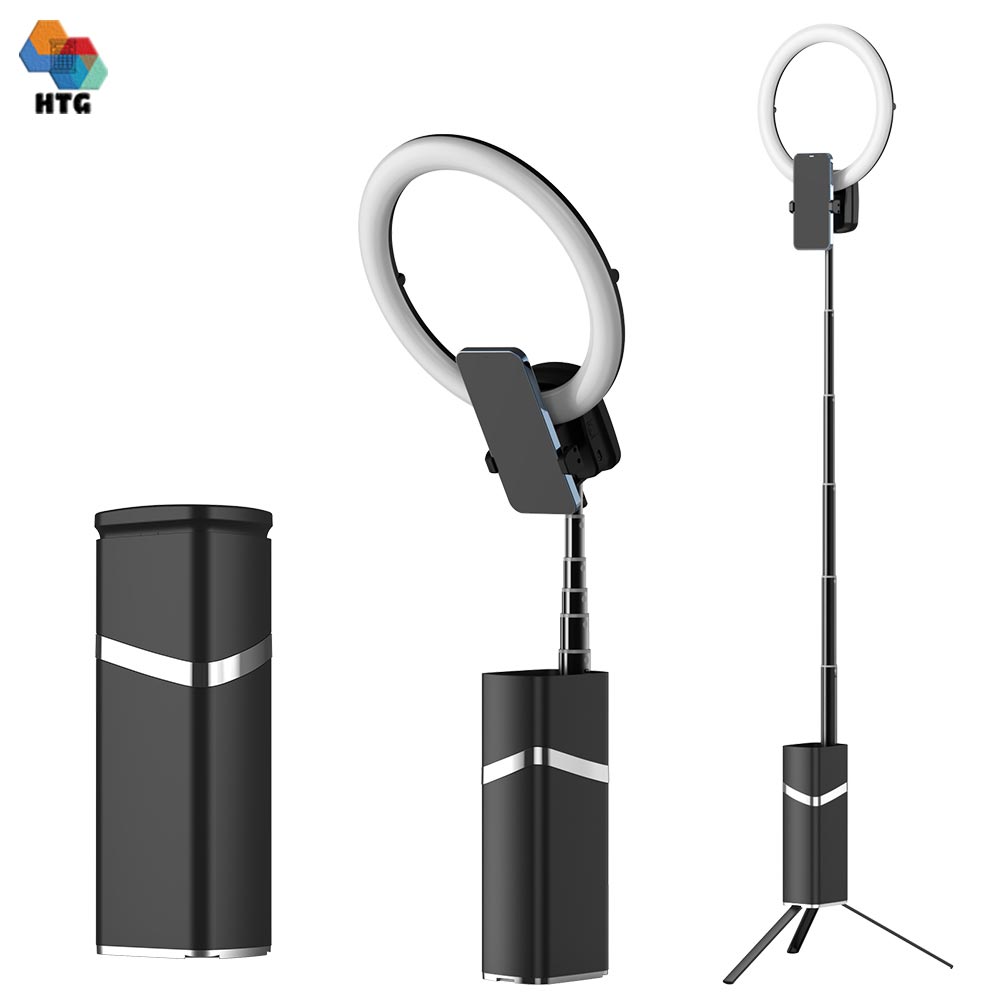 Hộp Đèn LED không dây CYKE YY-1 thu gọn cầm tay, mở rộng lên đến 193cm, hỗ trợ Livestream, Quay Video Tiktok, Với 9 Cấp Độ, kết nối bluetooth, đèn kích thước lớn 26cm, hàng chính hãng