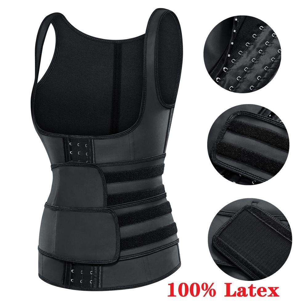 Phụ Nữ Cao Su Eo Huấn Luyện Tập Toàn Thân Thể Thao Thắt Lưng Giảm Béo Shaper Bụng Dây Đeo Điều Khiển Mồ Hôi Định Tập Luyện Shaper Dây Chéo