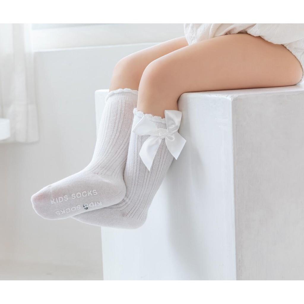 Tất nơ công chúa cho bé gái từ 0 đến 3 tuổi