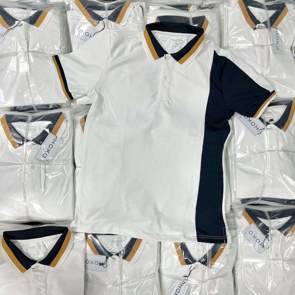 (HCM) ÁO THUN POLO PHỐI MÀU NGẮN TAY CỔ BẺ THỜI TRANG GENZ HÀN QUỐC SIÊU ĐẸP , NÉT CHO CÁC BẠN TRẺ LỰA CHỌN