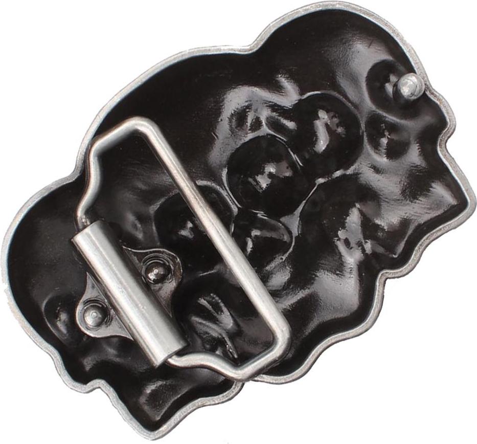 3D Gothic Đầu Lâu Khóa Cho Quần Jean Thắt Lưng Thắt Lưng Nam