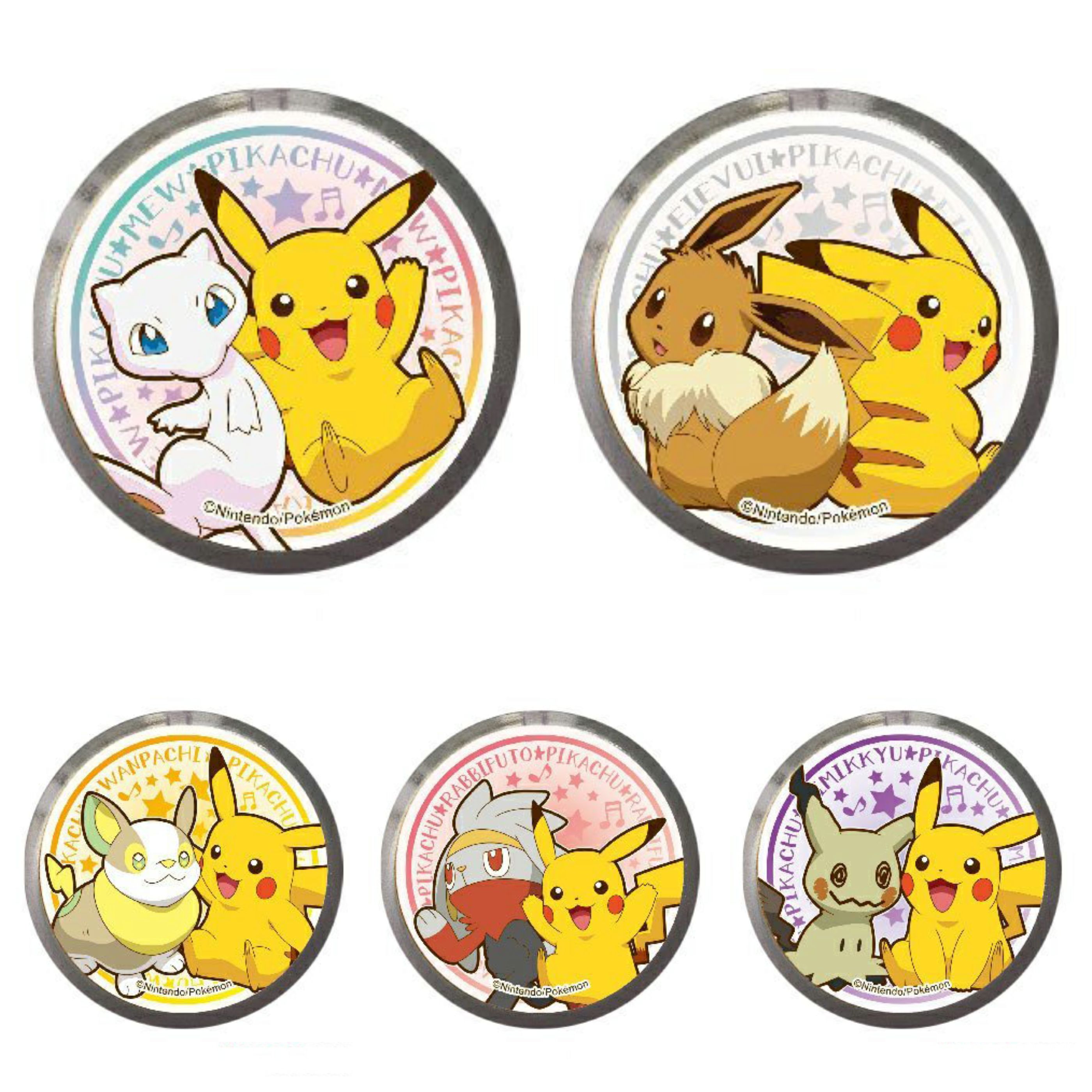 Huy hiệu in hình anime Pikachu và bạn bè anime chibi dễ thương huy hiệu cài áo (MẪU GIAO NGẪU NHIÊN)