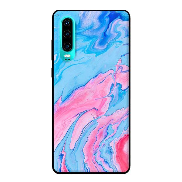 Hình ảnh Ốp in cho Huawei P30 Đá Xanh Hồng - Hàng chính hãng