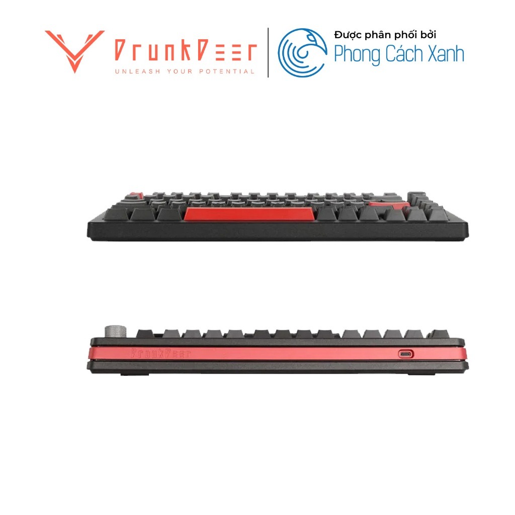 Bàn phím từ HE DrunkDeer A75 Pro | Magnetic Switch - Rapid Trigger (Bảo hành 12 tháng ĐỔI MỚI) - Hàng Chính Hãng