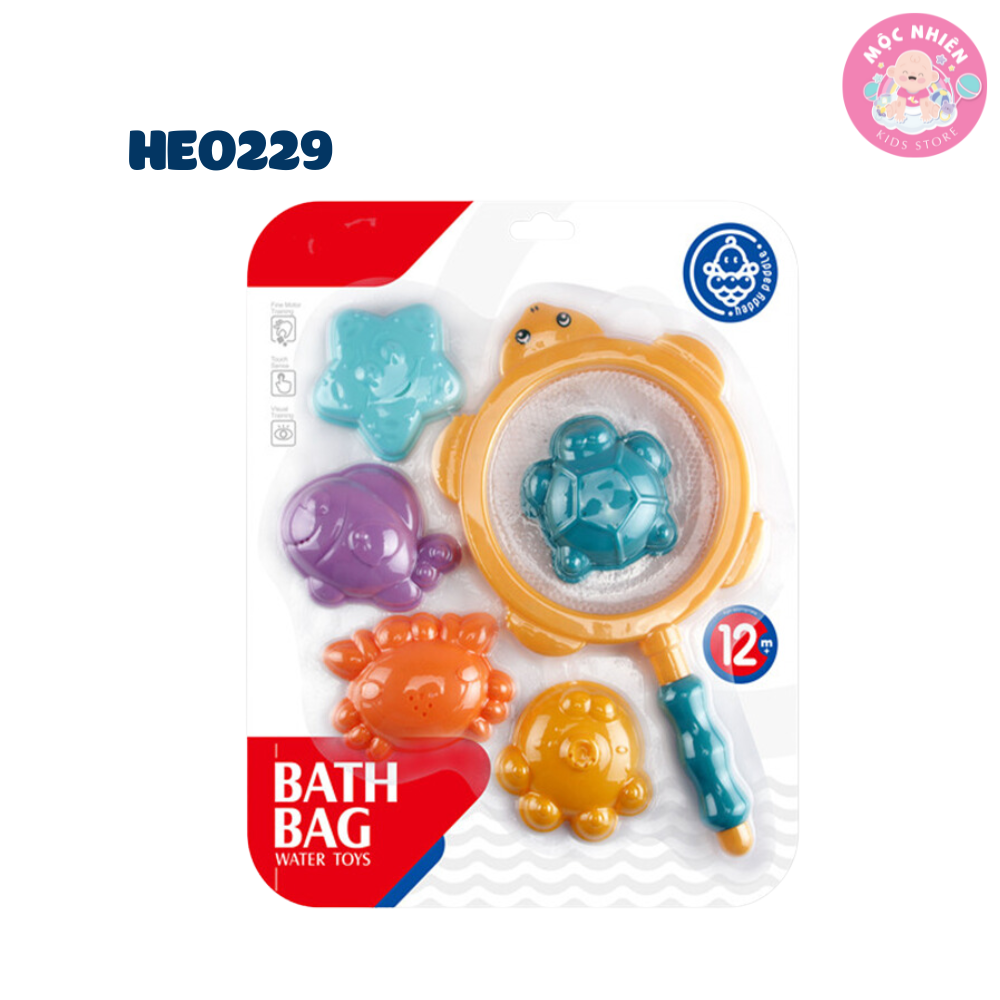 Đồ Chơi Sơ Sinh - Đồ Chơi Nhà Tắm HUANGER (nhiều mẫu) Water Toy Cho Bé Từ 12 Tháng Tuổi