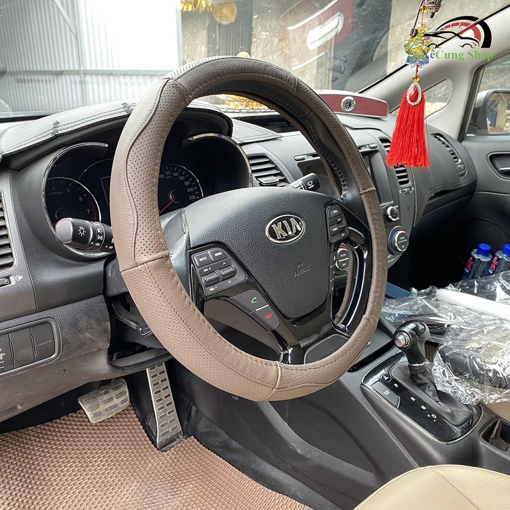 Bọc Vô Lăng Da Thật 100% Nguyên Tấm Cao cấp