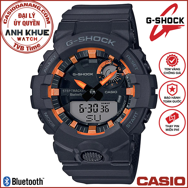 Đồng hồ nam dây nhựa Casio G-Shock chính hãng GBA-800SF-1ADR