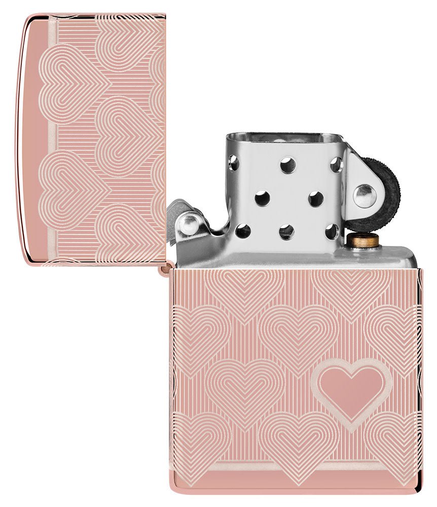 Bật Lửa Zippo Heart Design 49811