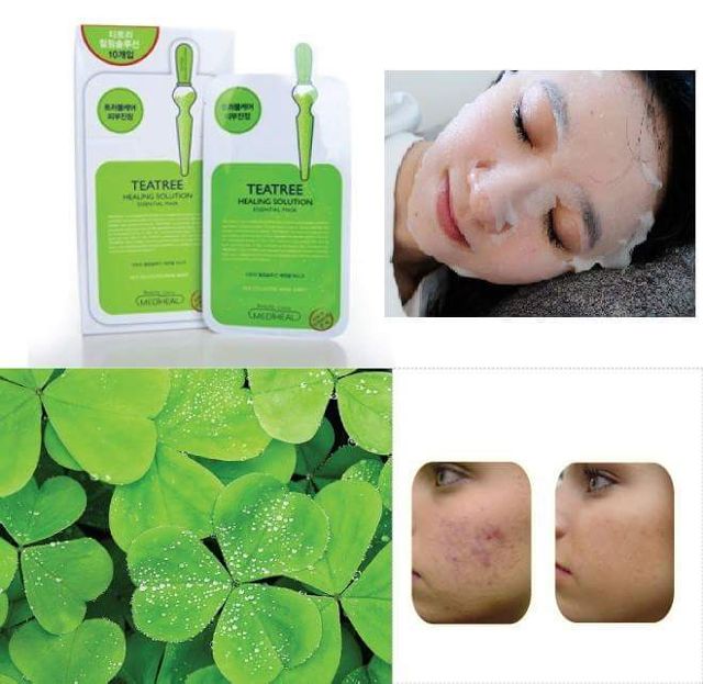 Bộ 10 Mặt Nạ Mediheal Teatree Healing Solution Essential Mask x10