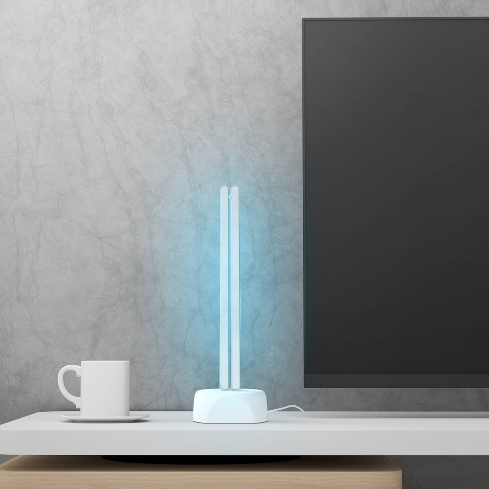 Đèn Khử Trùng 360° Xiaomi Huayi Bằng Tia UV Chế Độ Ozone Cho Diện Tích 40m²