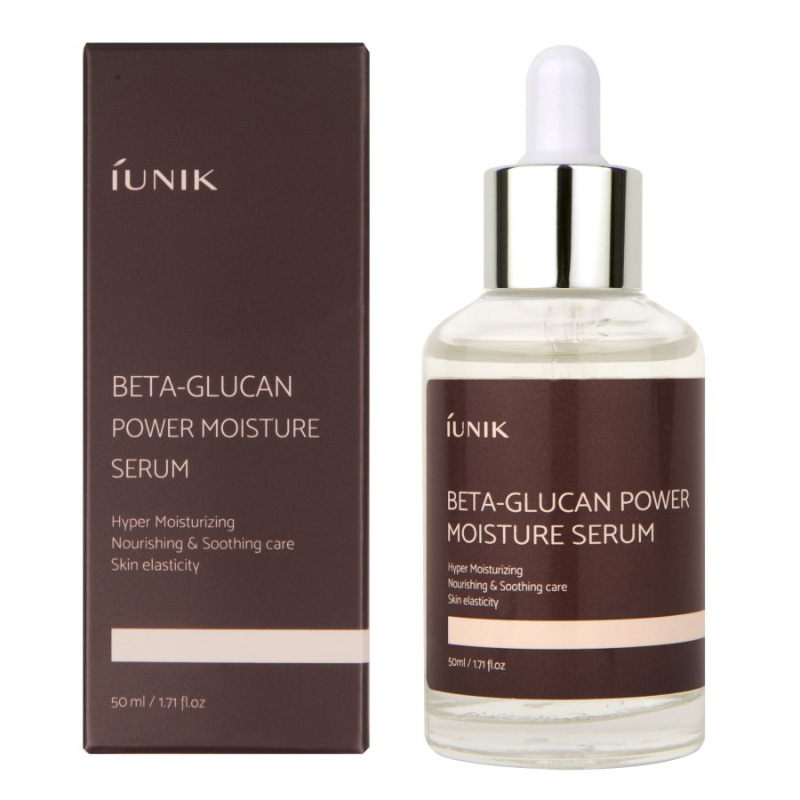 Tinh chất dưỡng ẩm beta glucan IUNIK Beta Glucan Power Moisture Serum 50ml