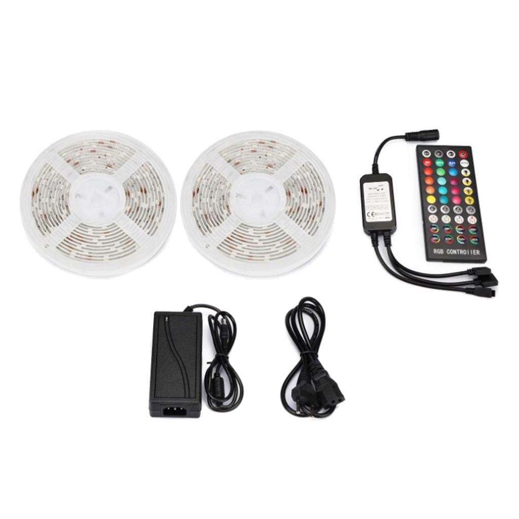 10M 33ft 300SMD Flexible LED  Lamp DC 12V + Controller