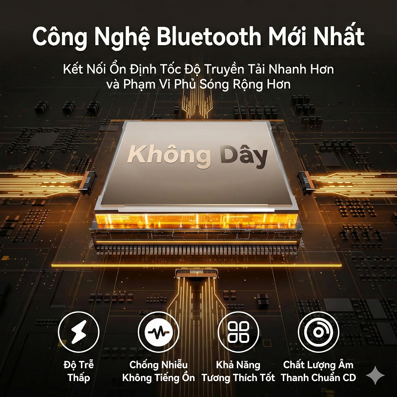 BỘ THU PHÁT BLUETOOTH 5.2 RX/TX ĐA NĂNG – MÀN HÌNH LED HIỂN THỊ PIN A6 PRO - Hàng Nhập Khẩu