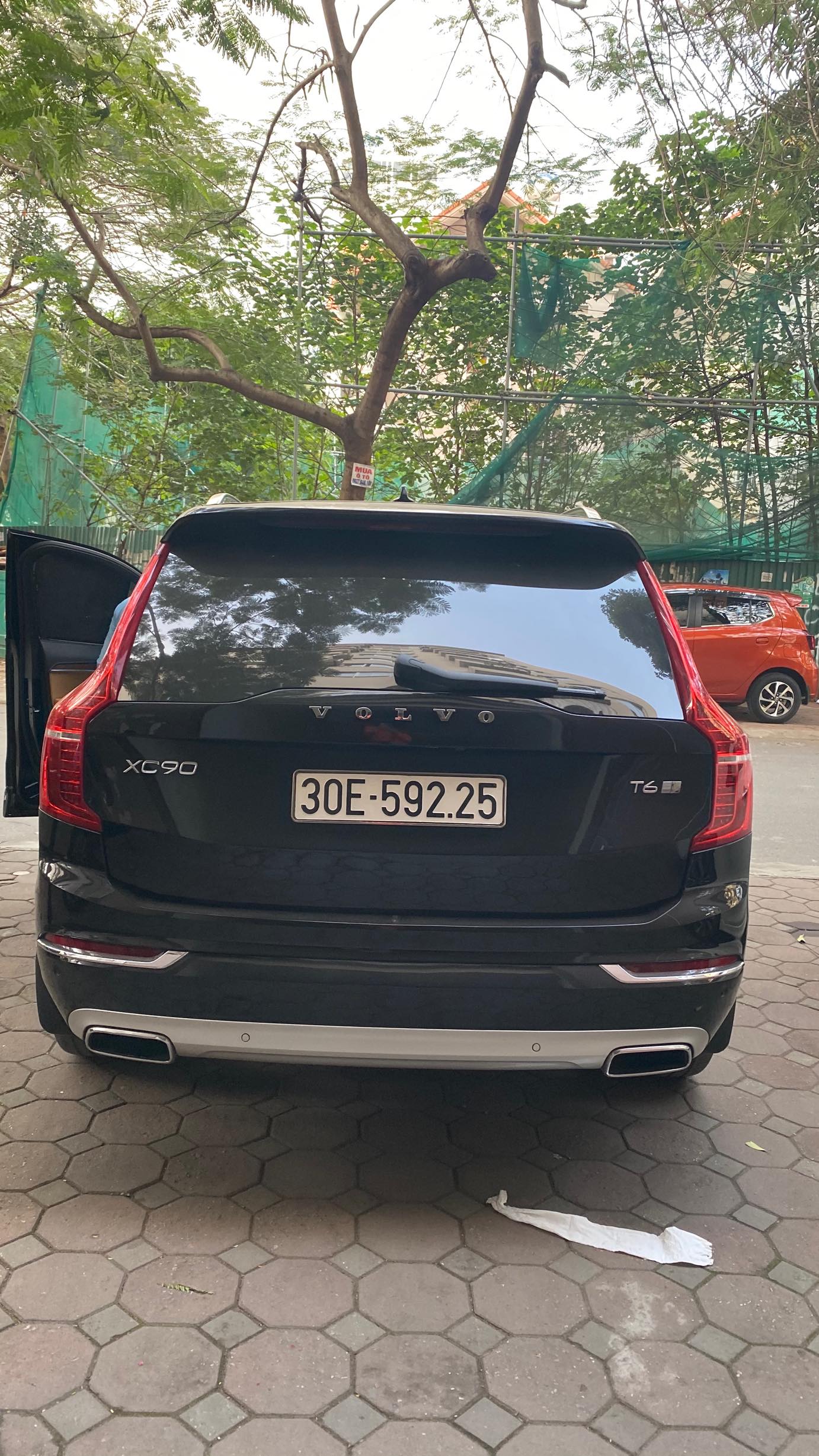 Rèm Che nắng xe VILVO XC90 1 có hút nam châm, Vải dày dặn, chống nắng tuyệt đối