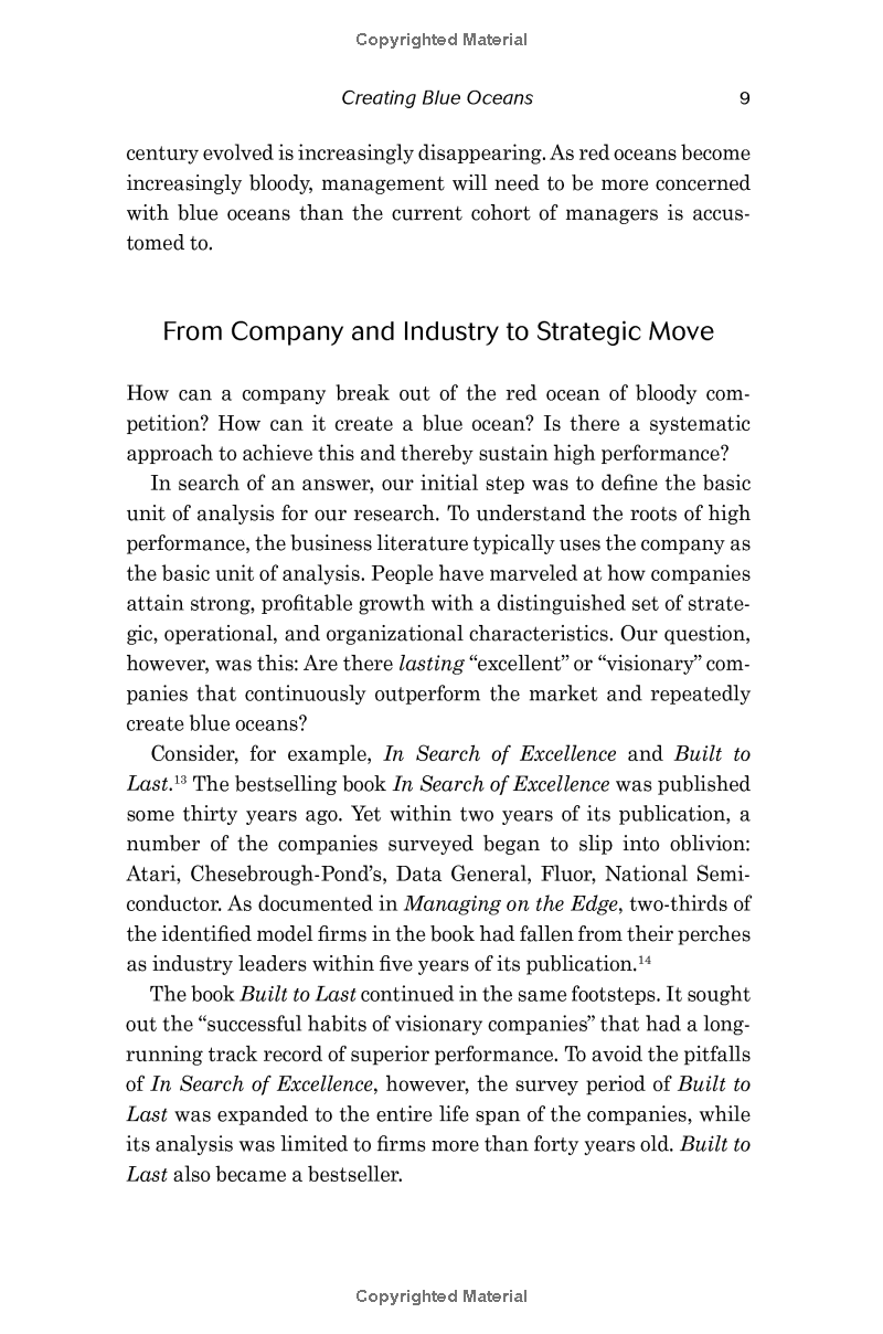 Blue Ocean Strategy, Expanded Edition