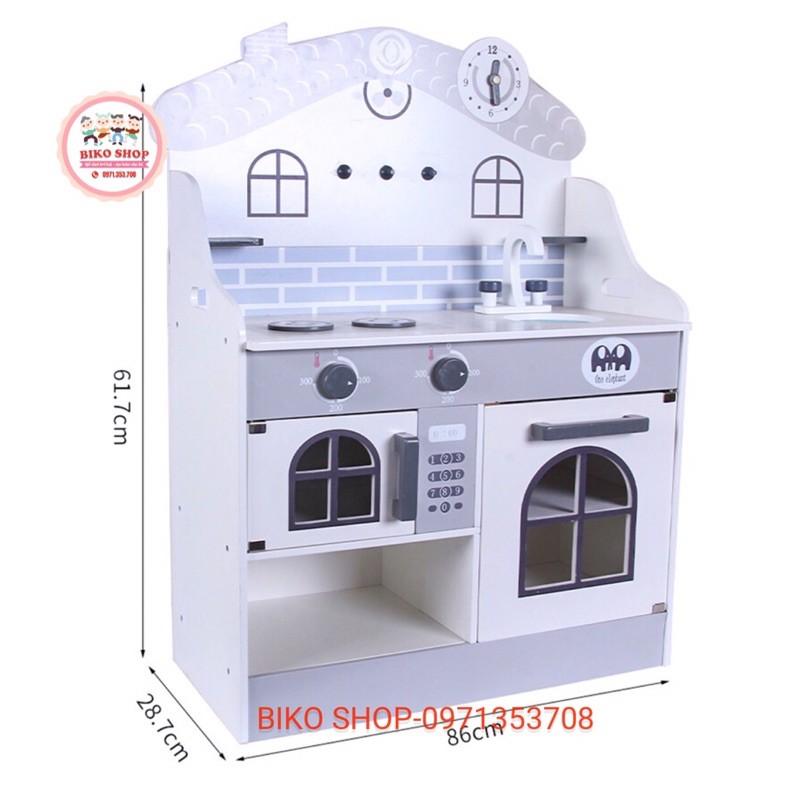 Bộ đồ chơi Bếp lắp ghép trắng 61.7cm
