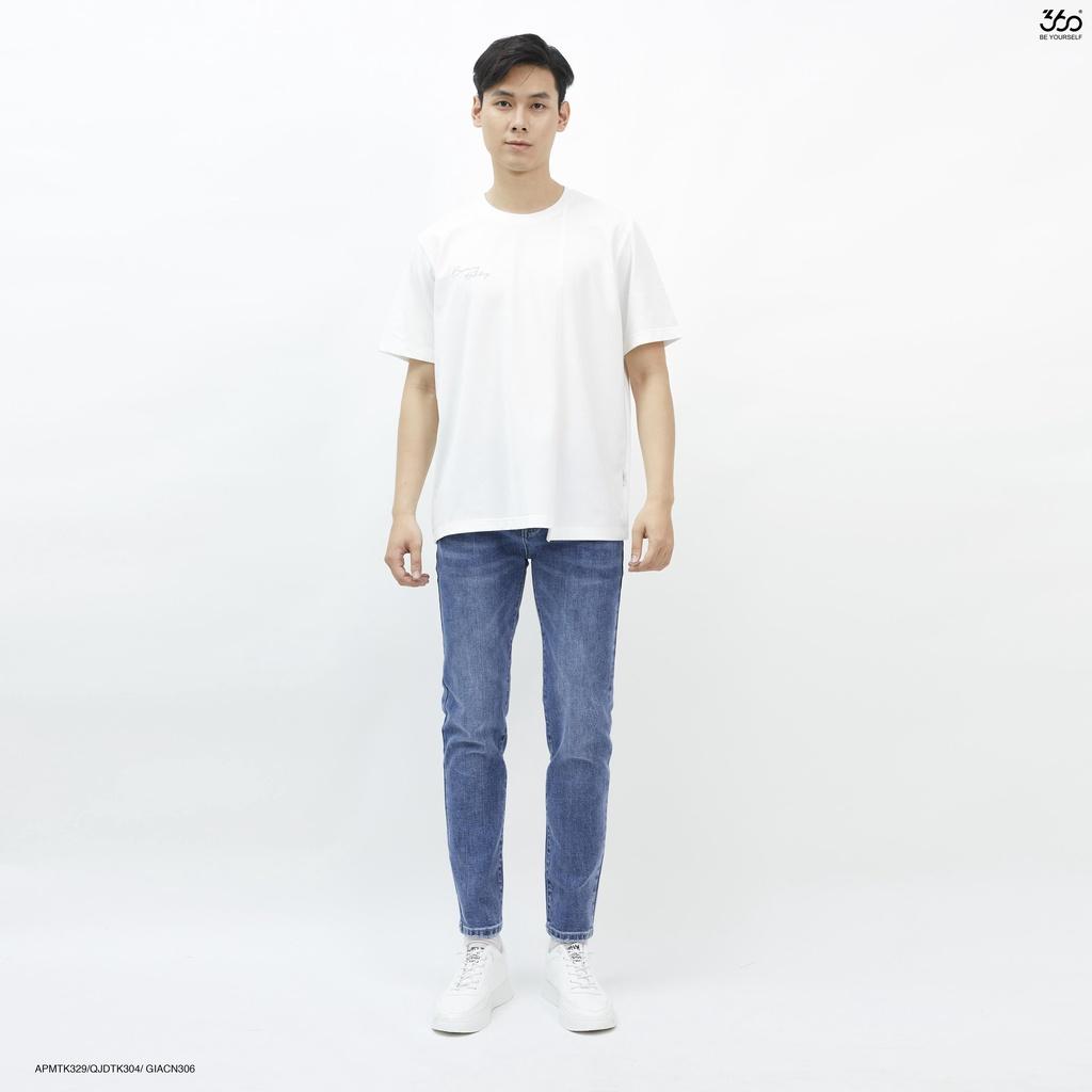 Quần jeans nam local brand 360 BOUTIQUE màu xanh navy - QJDTK304