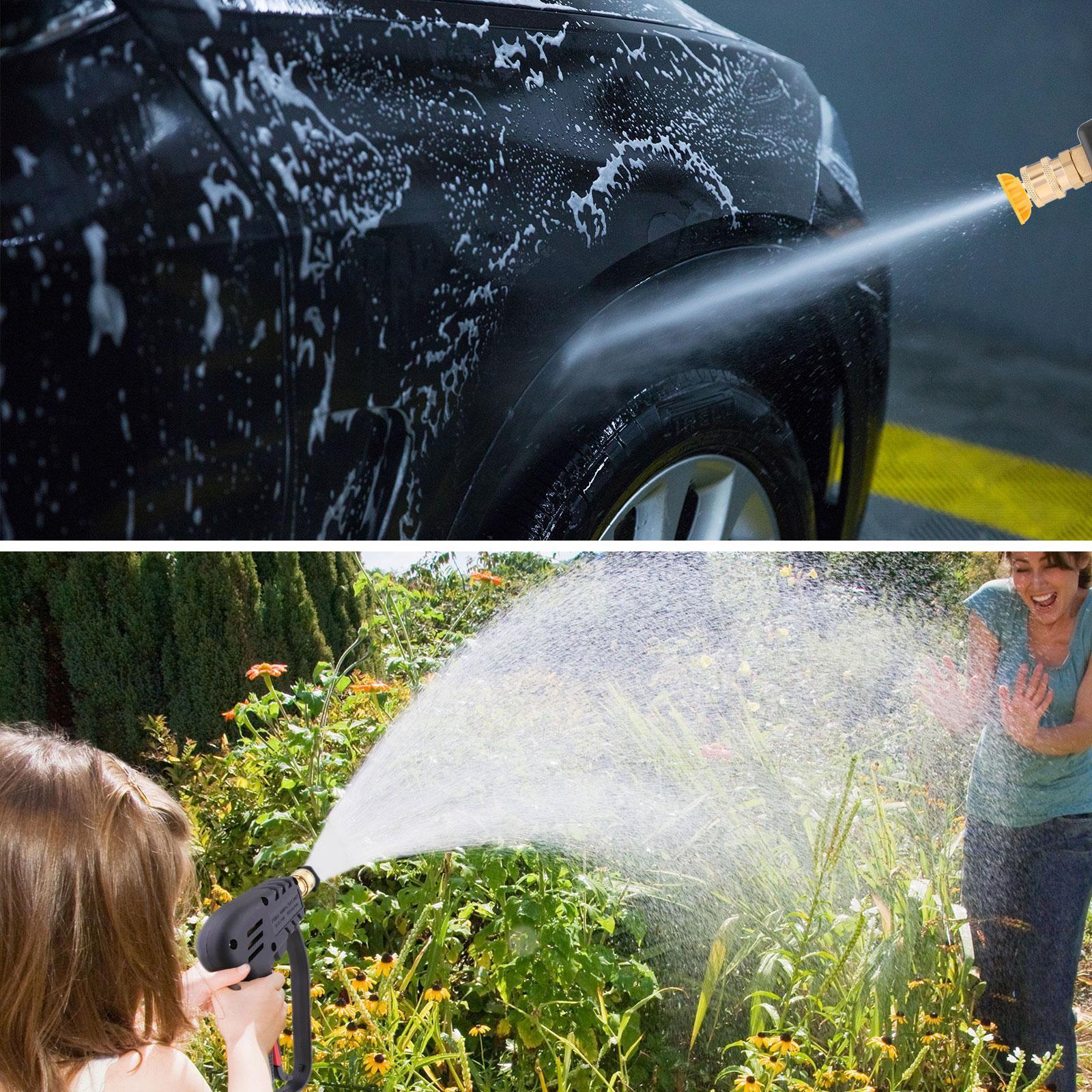 2X Heavy Duty High Gun 3000 PSI High Power Car Cleaner Washer Gun + Nozzles
