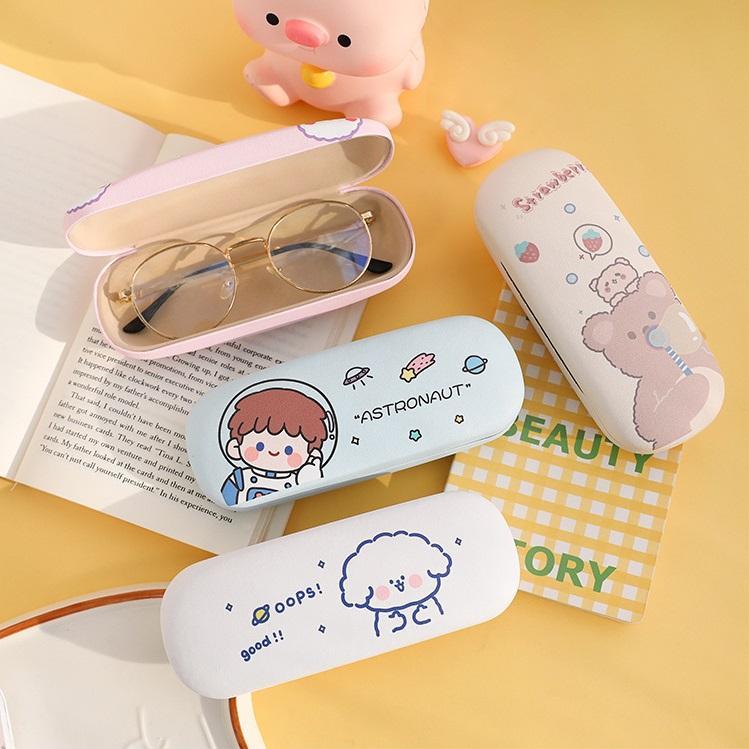 Hộp đựng mắt kính màu pastel, phong cách nhật bản dễ thương PK1261