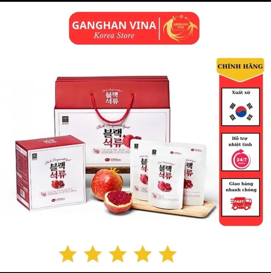 Nước Hắc Sâm Quả Lựu KGS Cao Cấp